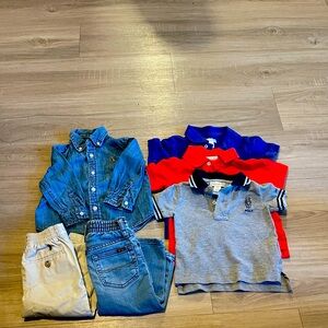 Polo by Ralph Lauren Blue Kids Matching Set